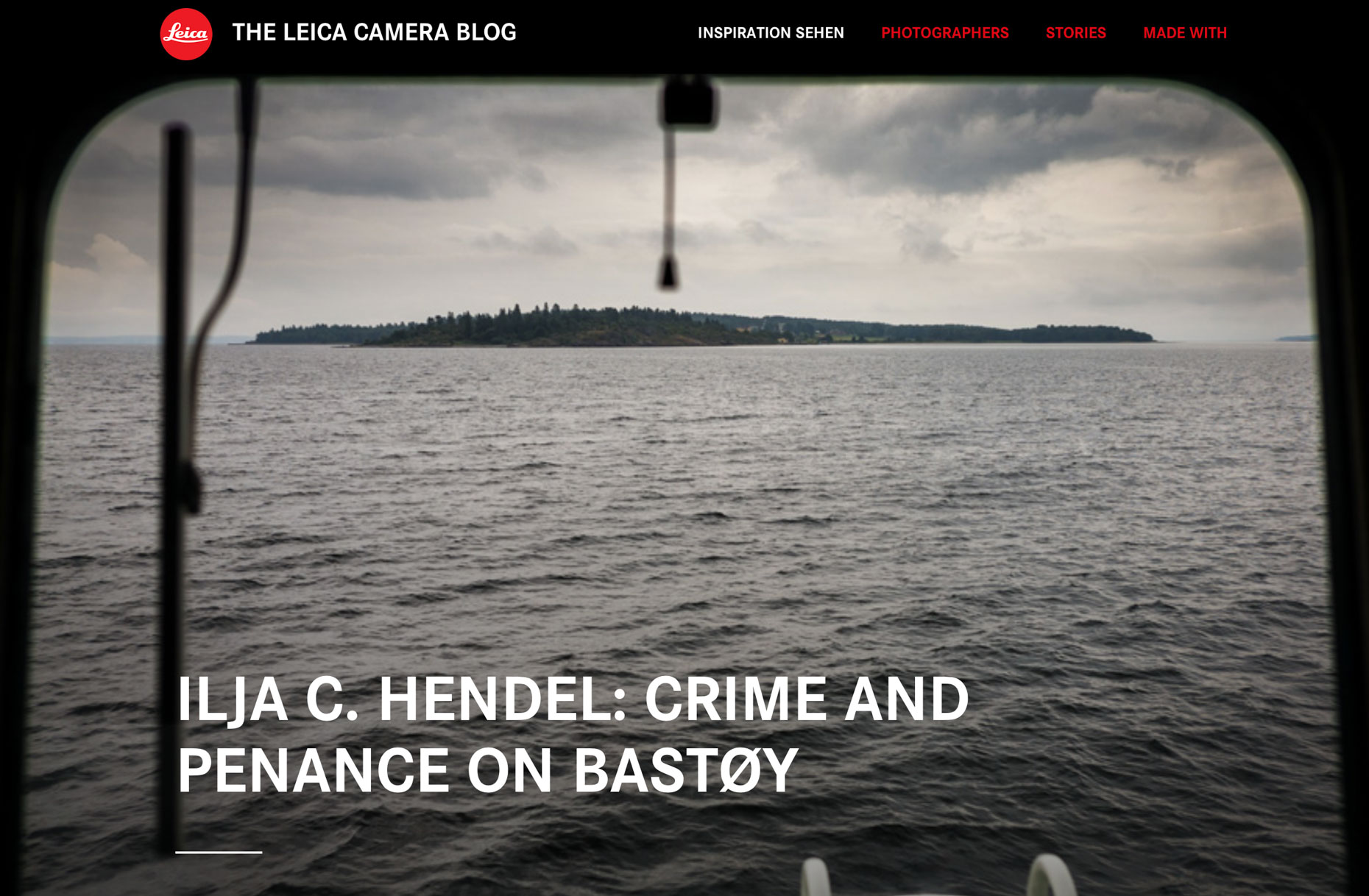 Bastøy Prison island for LFI  Leica Fotografie International, Hamburg